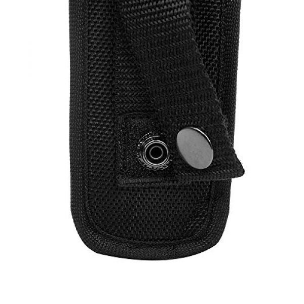 Pvnoocy Tactical Pouch 5 Nylon Outdoor Hunting Tactical Flashlight Pouch Combat Molle Electronic Torch Waist Bag Small Size Portable Flashlight Holster