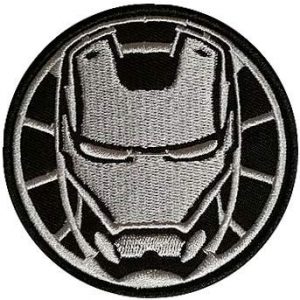 Embroidery Patch Airsoft Morale Patch 1 Marvel Avengers Iron Man Military Hook Loop Tactics Morale Embroidered Patch (color2)