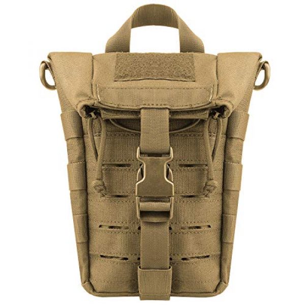 AMYIPO Tactical Pouch 2 AMYIPO Water Bottle Pouch Molle Tactical Holder Storage Bag