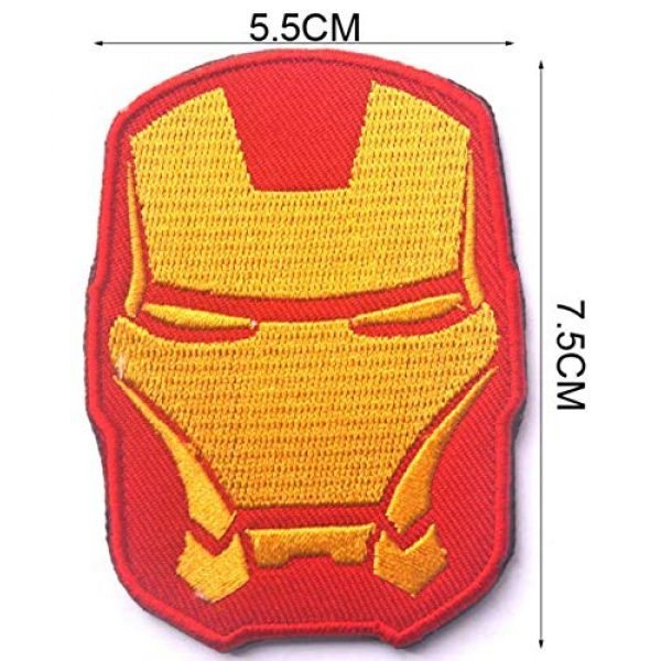 Embroidered Patch Airsoft Morale Patch 3 9pc Marvel Avengers Super Hero 3D Tactical Patch Military Embroidered Morale Tags Badge Embroidered Patch DIY Applique Shoulder Patch Embroidery Gift Patch