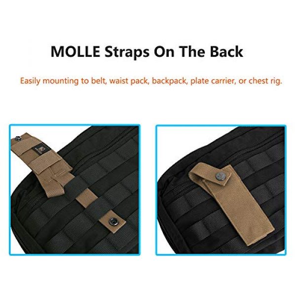 KRYDEX Tactical Pouch 6 KRYDEX Tactical Medical Shears Pouch Tactical EMT Scissor Sheath MOLLE Hand Tools Holder