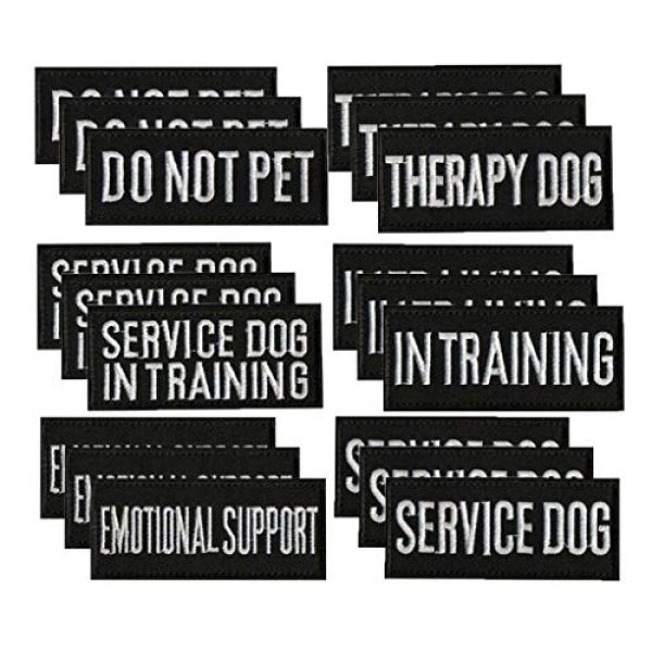 As Show Airsoft Morale Patch 1 Patch - Patches for Harnesss Vest Service Dog - Embroidered Morale Patches Tactical Funny for Hat, Backpack, Jackets