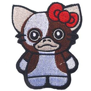 Embroidery Patch Airsoft Morale Patch 1 Warrior Hello Kitty Military Hook Loop Tactics Morale Embroidered Patch