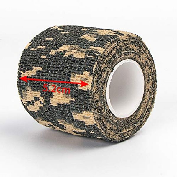 IronSeals Tactical Pouch 3 IronSeals 6 Rolls Camouflage Tape Stealth Camo Wrap Stretch Camping Hunting Bandage 2" x 86"