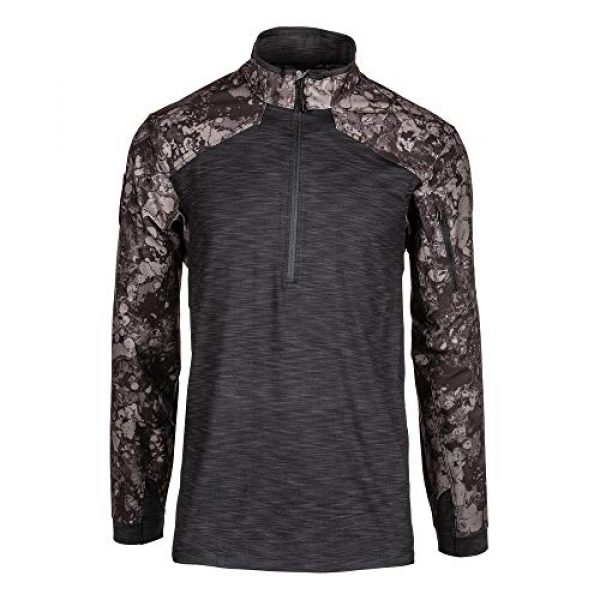 5.11 Tactical Shirt 1 5.11 Tactical Men's GEO7 Advanced Conceal Camo Rapid Half-Zip Camo Tactile Sweatshirt, Style 72415G7