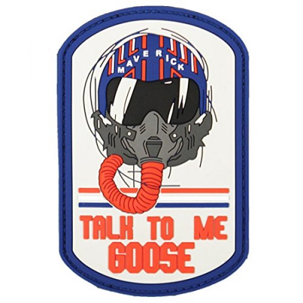 Violent Little Machine Shop Airsoft Morale Patch 1 Violent Little Machine Shop "Talk to Me Goose" PVC Morale Patch (Color)
