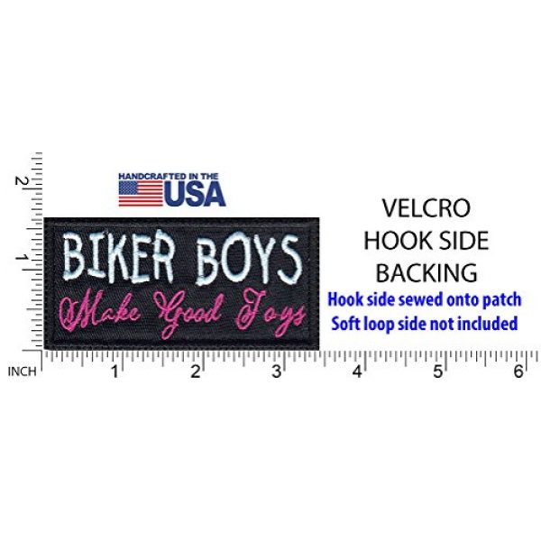 Tactical Patch Works Airsoft Morale Patch 2 Biker Boys Make Good Toys Biker Funny Motorcycle Patch