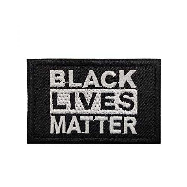 OYSTERBOY Airsoft Morale Patch 3 OYSTERBOY 3pcs Black Lives Matter/I Can't Breathe #BLACKLIVEMARRER Tactical Morale Patch Hook