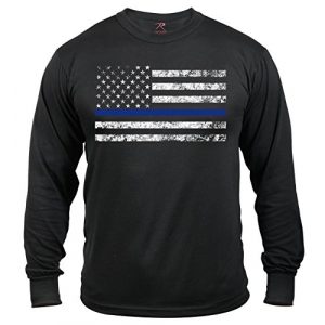 Rothco Tactical Shirt 1 Rothco Long Sleeve Thin Blue Line T-Shirt