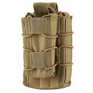 GoodTake Tactical Pouch 1 GoodTake Tactical Molle Pouch Bag Open Top Airsoft Rifle Pistol Bag Pouch Ammo Pocket Pouch Magazine Pouch with 2X D-Rings