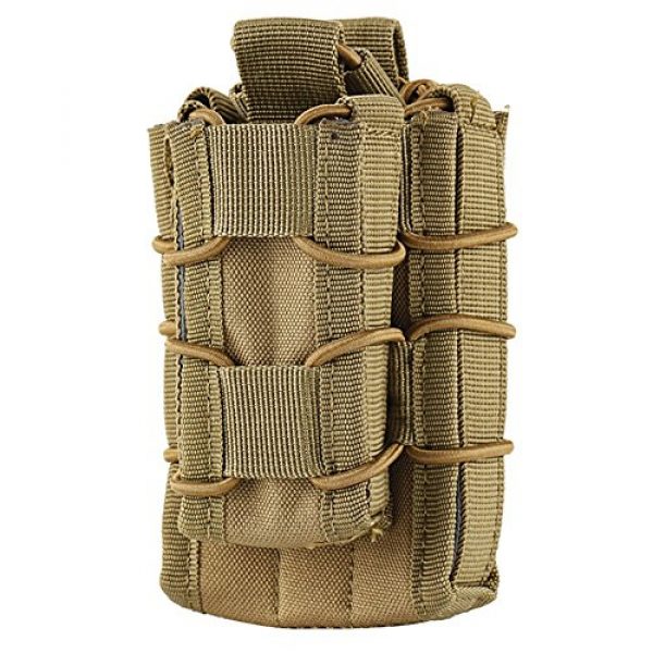GoodTake Tactical Pouch 1 GoodTake Tactical Molle Pouch Bag Open Top Airsoft Rifle Pistol Bag Pouch Ammo Pocket Pouch Magazine Pouch with 2X D-Rings