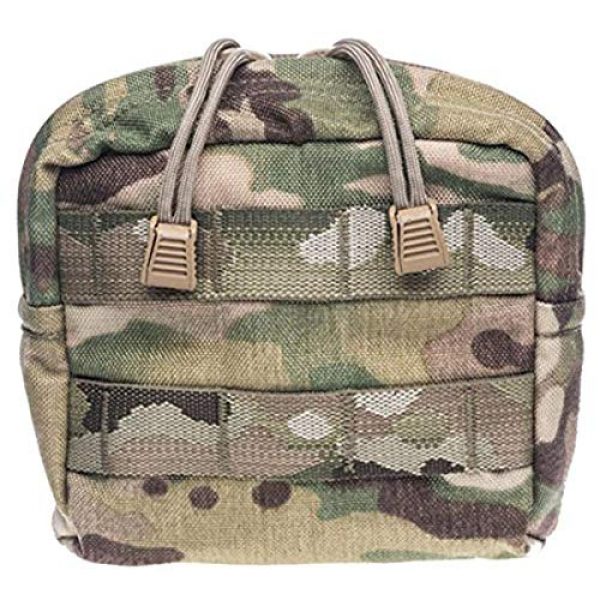 Tac Shield Tactical Pouch 1 Tac Shield T4151MC Compact Gear Lined Belt Pouch, Multicam, Small