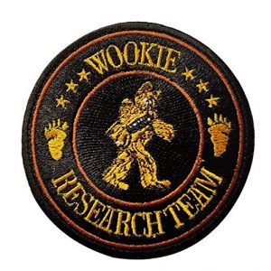 Tactical Embroidery Patch Airsoft Morale Patch 1 Wookie Research Team Tactical Embroidery Patch Hook & Loop Morale Patch Military Patch for Clothing Accessory Backpack Armband