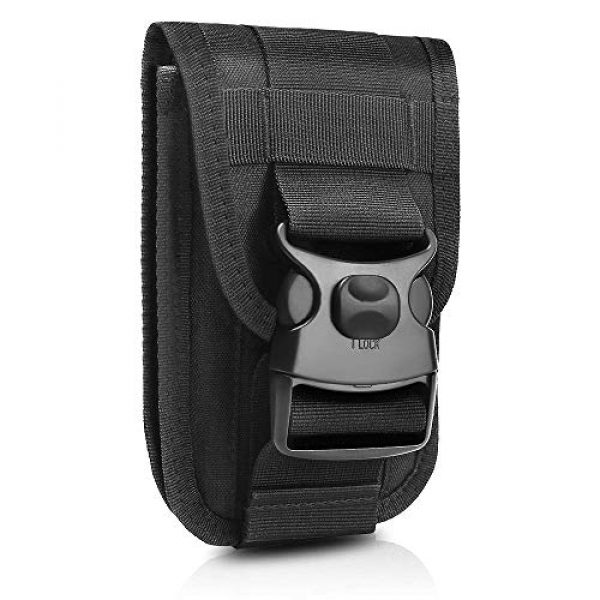 GoodTake Tactical Pouch 3 GoodTake Tactical Cell Phone Holster Pouch, Tactical Smartphone Pouches EDC Cellphone Case Utility Gadget Bag Molle Attachment Belt Holder Waist Bag