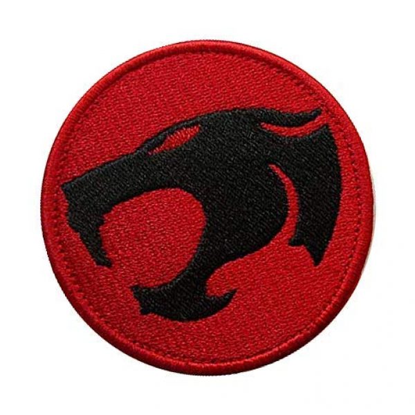 Embroidery Patch Airsoft Morale Patch 2 Thunder Cats Military Hook Loop Tactics Morale Embroidered Patch