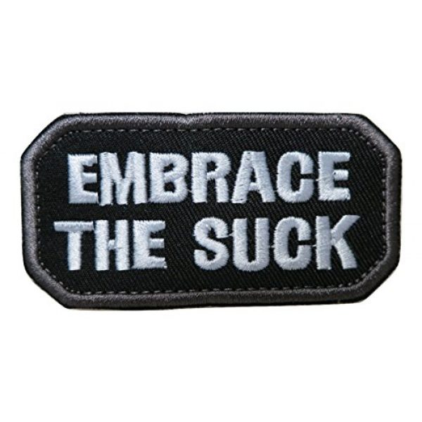 TrendyLuz USA Airsoft Morale Patch 1 TrendyLuz Embrace The Suck Morale Tactical Embroidered Hook & Loop Patch