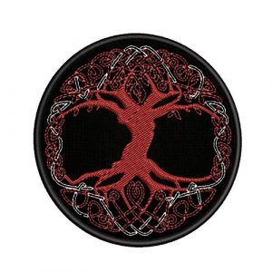 Appalachian Spirit Airsoft Morale Patch 1 Yggdrasil The Tree of Life in Norse Patch Embroidered Badge Iron On Sew On Emblem