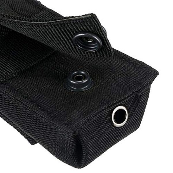 FIRECLUB Tactical Pouch 4 FIRECLUB Tactical Molle 14 x 5.5 Protable Travel Kit Flashlight Bag Tactical Unsex MOLLE Single Mag Pouch Belt Waist Pack Bag