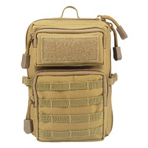 TRIWONDER Tactical Pouch 1 TRIWONDER Tactical Molle Utility Pouch, EDC Tool Pouch Tactical Phone Pouches Mini Waist Pouches Medical EDC IFAK Pack Mini Military Pouch