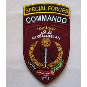 Embroidered Patch Airsoft Morale Patch 1 Special Forces Commando Afghanistan 3D Tactical Patch Military Embroidered Morale Tags Badge Embroidered Patch DIY Applique Shoulder Patch Embroidery Gift Patch