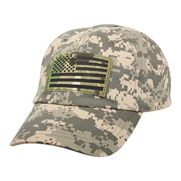 HarryMystery Airsoft Morale Patch 6 2 Pack Infrared IR Reflective USA American Reversed Flag Tactical Morale Fastener Hook and Loop Patch Forward and Reversed for Hats, Clothes, Backpacks, Uniforms, Tactical Gears, etc. (02)