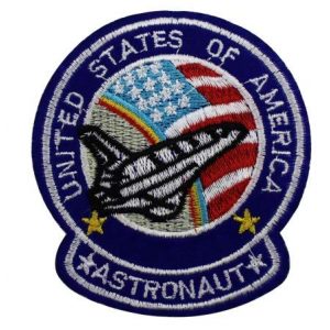 Tactical Embroidery Patch Airsoft Morale Patch 1 USA United States Pilot Planet Astronaut Spaceship Space Embroidery Patch Military Tactical Morale Patch Badges Emblem Applique Hook Patches for Clothes Backpack Accessories