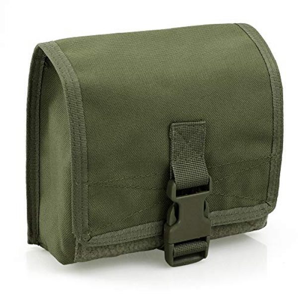 Livans Tactical Pouch 1 Livans Molle Gadget Pouch, Tactical Admin Pouches Versatile EDC Utility Gear Oraganizer Small Ammo Pouch Carry Belt Attachment