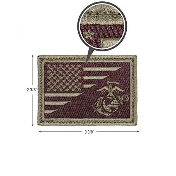 Rothco Airsoft Morale Patch 2 Rothco US Flag/USMC Globe and Anchor Morale Patch