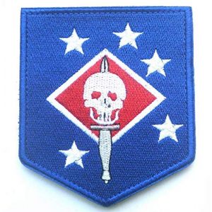 Tactical Embroidery Patch Airsoft Morale Patch 1 Marine Raiders Infrared Embroidery Patch Military Tactical Morale Patch Badges Emblem Applique Hook Patches for Clothes Backpack Accessories