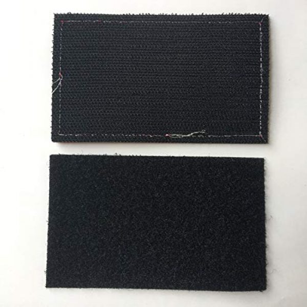 Hng Kiang Hu Airsoft Morale Patch 6 Bundle 2 Pieces - Tactical American US Texas State Lonely Star Flag Patch Morale Patch-Hook & Loop Fastener Morale 2" High by 3" Wide