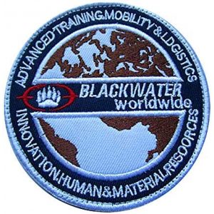 Embroidery Patch Airsoft Morale Patch 1 Blackwater Military Hook Loop Tactics Morale Embroidered Patch