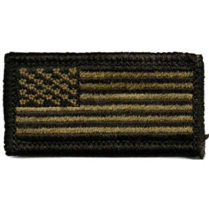 Gadsden and Culpeper Airsoft Morale Patch 1 USA Mini Tactical Patch - Olive Drab