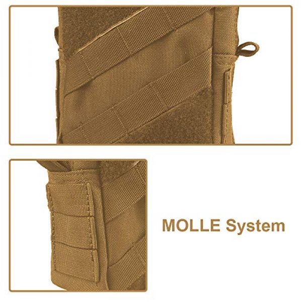 AMYIPO Tactical Pouch 3 AMYIPO Tactical Molle Admin Pouch Equipment Multi-Purpose EDC Utility Tools Bag Utility Pouches