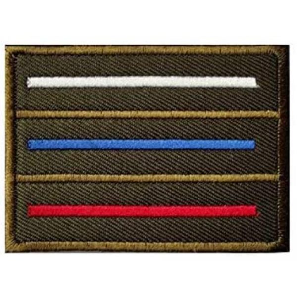 Tactical Embroidery Patch Airsoft Morale Patch 1 Russian Panel Camo EMR Digital Flora Tactical Embroidery Patch Hook & Loop Morale Patch Military Patch for Clothing Accessory Backpack Armband