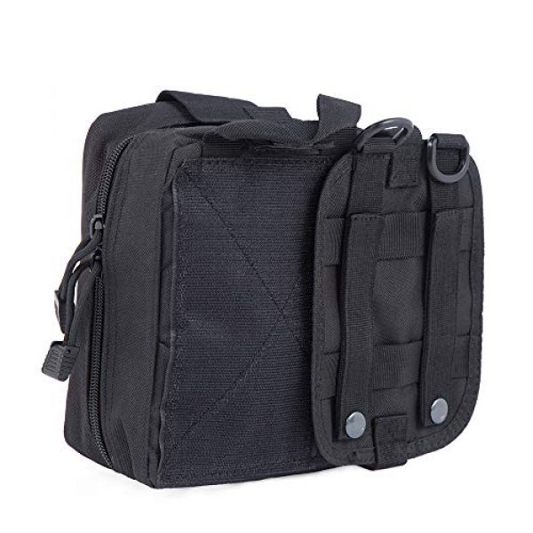KWNRAOR Tactical Pouch 3 Kwnraor First Aid Pouch, Rip Away EMT Pouch Tactical Medical Molle Pouch for Hiking Camping Trekking Hunting