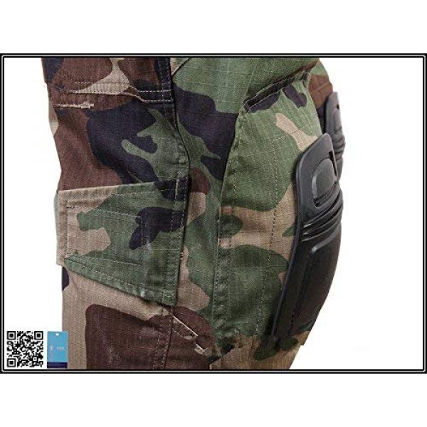 Paintball Equipment Tactical Pant 6 Paintball Equipment Men Airsoft Hunting Combat BDU Pants Gen3 Tactical Pants with Knee Pad Woodland