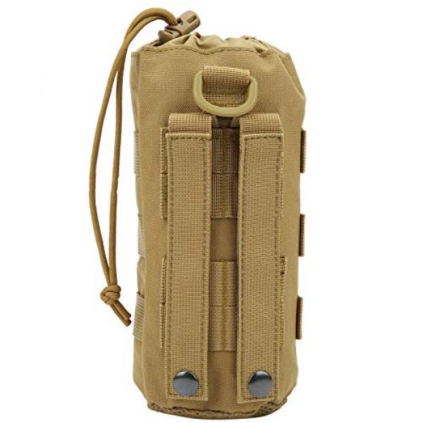 DAUERHAFT Tactical Pouch 6 DAUERHAFT Water Bottle Sleeve Bag with Buckle,Used as Practical Belt Bag,Outdoor Water Cup Cover