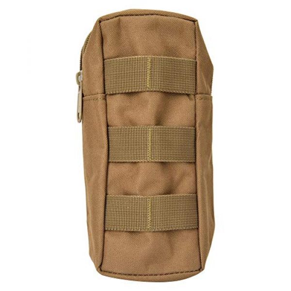 Pasamer Tactical Pouch 1 Pasamer Tacticals-Pouches,Nylon Waterproof Outdoor Camping Accessory Bags Hanging Waist Bag for Hiking Running Cycling Climbing Travel (Khaki)