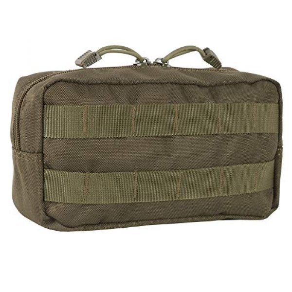 Escolourful Tactical Pouch 2 Escolourful Molle Horizontal Pouches,Compact Water-Resistant EDC Tool Bag