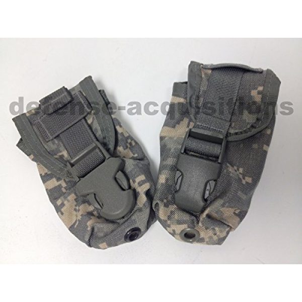 FATMAN Tactical Pouch 5 NEW US Military Issue ACU Flashbang Grenade Pouch MOLLE II