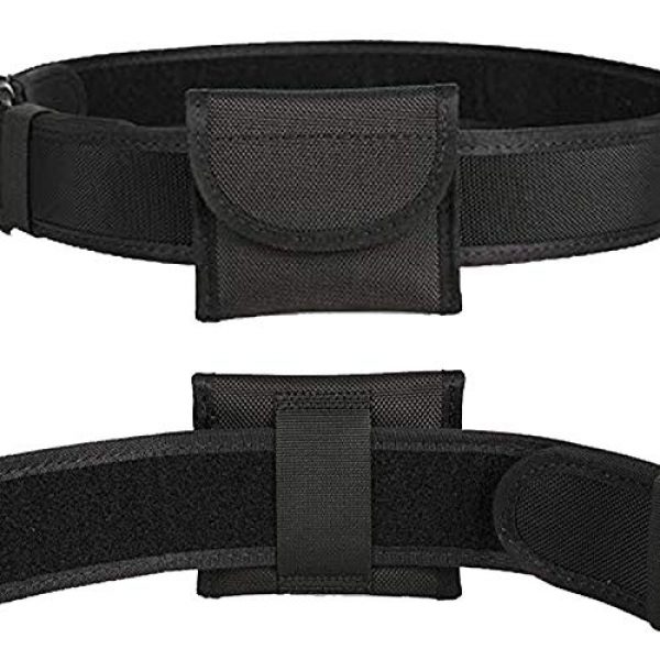 P&Q Tactical Pouch 6 Nylon Glove Pouch Police Firefighter EMS EMT Paramedic Medical Disposable Gloves Holder for 2 and 2.25" Duty Belt