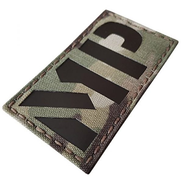 Tactical Freaky Airsoft Morale Patch 5 Multicam Infrared Military MP 3.5x2 Tactical Morale Hook-and-Loop Patch