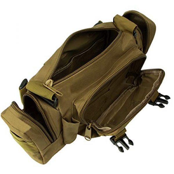 IronSeals Tactical Pouch 4 IronSeals Military Tactical Duffle Waist Bags, Military Sling Pack Hand Carry Camping Belt Bag Rucksack EDC Bag for Camping Hiking Trekking Riding