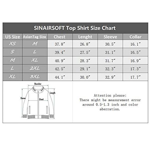 SINAIRSOFT Tactical Shirt 6 Men's Tactical Military Combat Shirt Long Sleeve Army Camo Shirts
