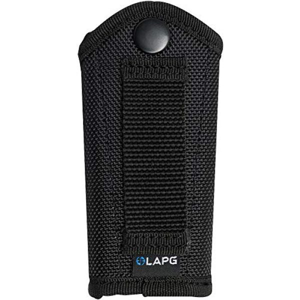 LA Police Gear Tactical Pouch 2 LA Police Gear 1680D Ballistic Nylon Tactical Silent Key Holder