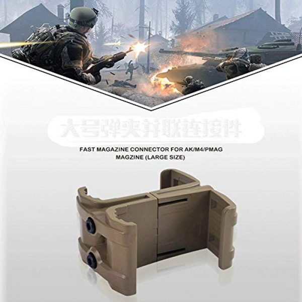 COLOR TREE Tactical Pouch 4 COLOR TREE Tactical Pouch Bag 5.56 Fast Mag Connector for AK M4 PMAG MAG