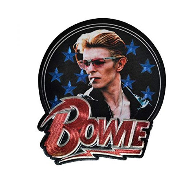 C&D Visionary Airsoft Morale Patch 1 David Bowie Stars Patch-Oversized