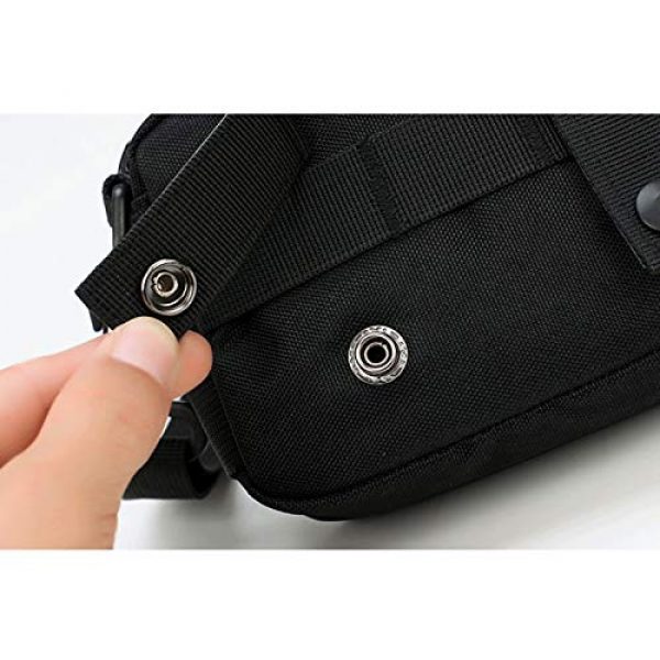 LGL Tactical Pouch 7 Tactical Sling Bag Tactical Pouches - Portable Tactical Organizer Waterproof EDC Pouch Military Belt Pouch Hunting Pack Tool Bag Small Army Utility Bag Tool Pouch Bag Mini Utility Pouch ( Color : 02 )