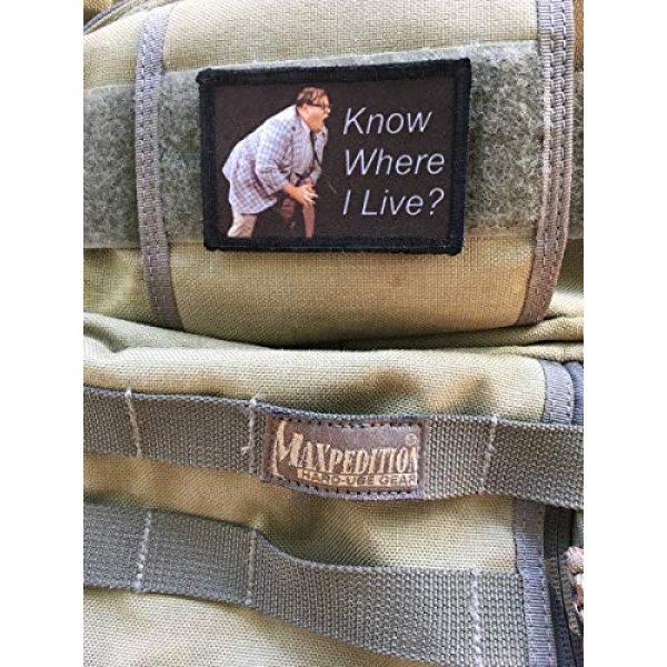 RedheadedTshirts Airsoft Morale Patch 2 Van Down by The River Morale Patch Funny Tactical Military 2x3" Hook and Loop