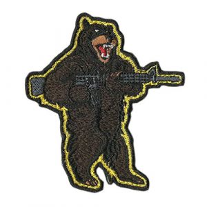 Gadsden and Culpeper Airsoft Morale Patch 1 AR-15 Bear Arms Tactical Morale Patch